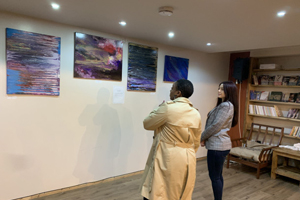 Özlem Karakaş’ın, “Aktif Renkler / Colours in Motion” isimli resim sergisi ziyarete açıldı