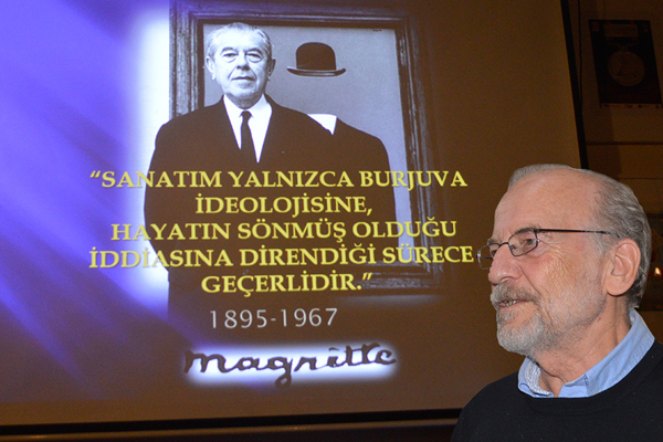 Aydın Çubukçu: Rene Magritte hayatının sonuna kadar idealleri doğrultusunda ilerlemiş bir ressam