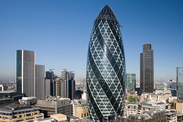 Instagram’da en popüler gökdelen Gherkin oldu