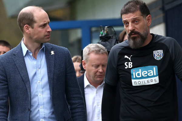 Prens William’dan Slaven Bilic’e ziyaret