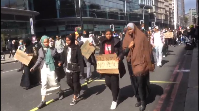 Shukri Abdi’nin ölümüyle ilgili soruşturma Londra’da protesto edildi
