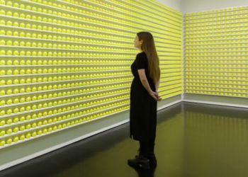 Ronseal’den ayrılan David Shrigley Mayfair Tennis Ball Exchange’de