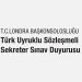 Türk Uyruklu Sözleşmeli Sekreter Sınav Duyurusu