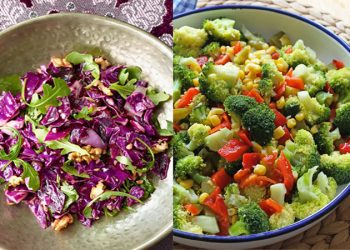 Antioksidan deposu “Kırmızı Lahana ve Brokoli”