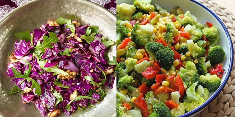 Antioksidan deposu “Kırmızı Lahana ve Brokoli”