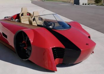 Dünyanın ilk lüks spor hovercraftı elektrikle çalışıyor