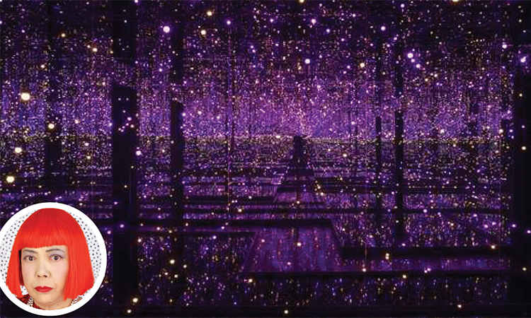 Yayoi Kusama’nın aynalı odaları