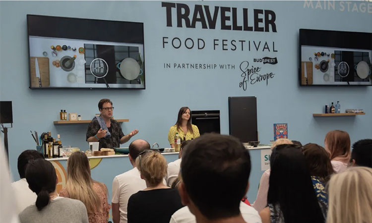 National Geographic gezginleri için düzenlenen yemek festivali!