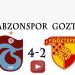 Trabzonspor, Göztepe engelini de aştı !