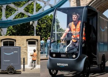 Amazon, Londra’da elektrikli kargo bisikleti filosu kurdu