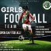 10-16 yaş arası kızlar için açık futbol günü olacak