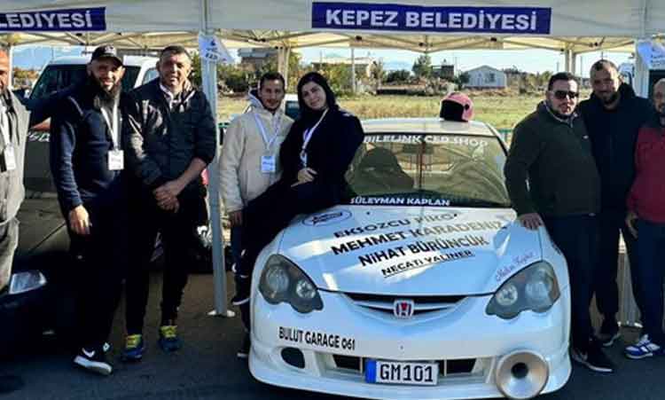 Kuzey Kıbrıs Drag ve Spor Otomobil Derneği Antalya’dan kupalarla döndü