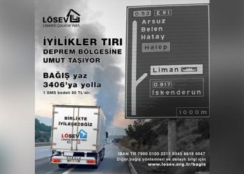 LÖSEV üç koldan destek veriyor