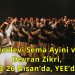 Mevlevi Sema Ayini ve Devran Zikri, 23-26 Nisan’da, YEE’de