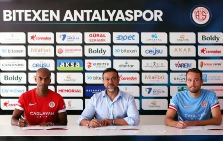 Antalyaspor iki transfer birden açıkladı