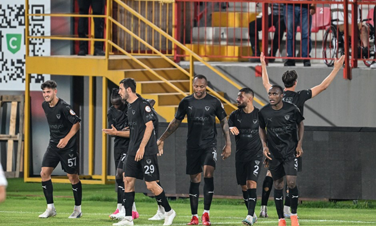 Hatayspor beş golle kazandı