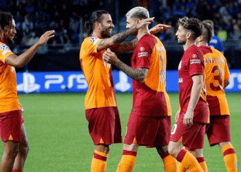 UEFA şampiyonlar ligi’nde Aslan son dakikada kazandı