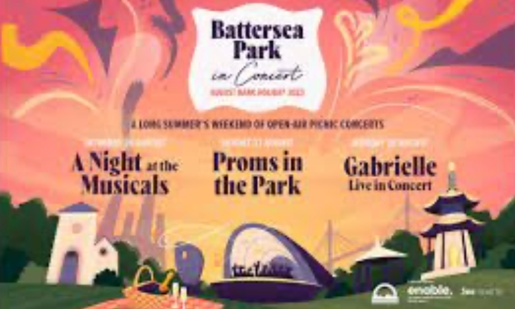 Battersea Park’ta, Bank Holiday’de üç gün açık hava konseri