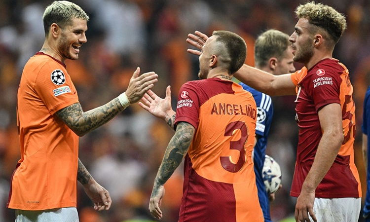 Galatasaray, şampiyonlar ligi’nde yerini aldı