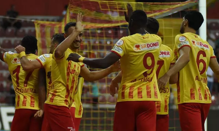 Kayserispor ligde ilk kez kazandı