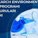 TC-BK işbirliğiyle ‘Research Environments’ programı