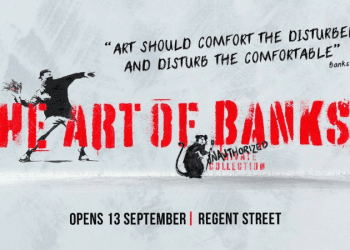 Dünyanın en büyük Banksy sergisi, bugün, Regent Street’te açılıyor