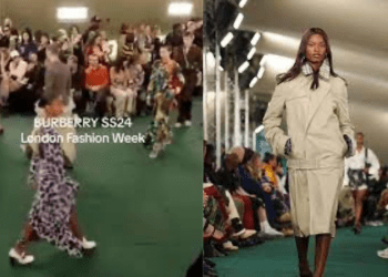 Burberry’nin, Londra Moda Haftası, SS24 koleksiyonu yayınlandı