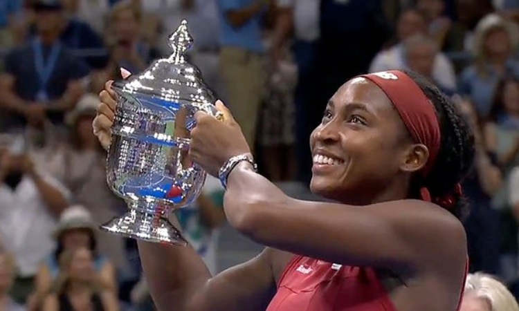 Coco Gauff (19), tarih yazarak büyük başarı elde etti