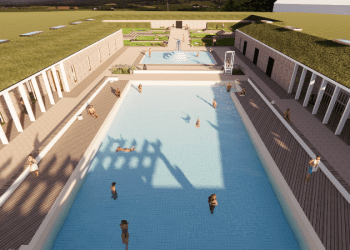 Valentines Park’ta planlanan lido projesi halka açıldı