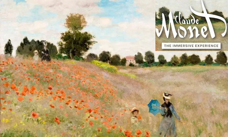 Claude Monet, dijital sanat sergisi, Londra, Boiler House’da