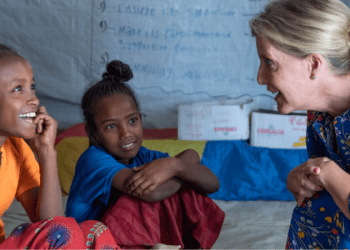 Edinburg Düşesi Sophie, Etiyopya’ya yardım ziyareti gerçekleştirdi