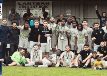 Mehmetçik FC tarih yazdı; FA Sunday National Cup’ta ilk Türk