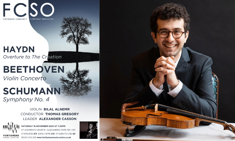 Kemancı Bilal Alnemr, Londra’da, Beethoven rüzgarı estirecek