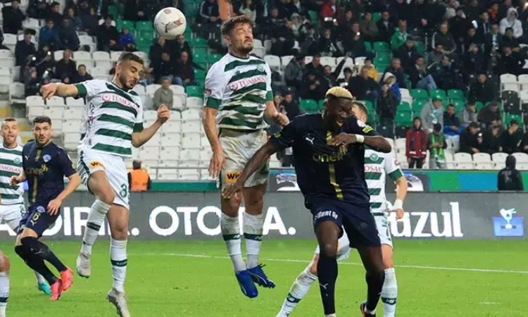 Konyaspor’un galibiyet hasreti sona erdi