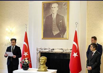 10 Kasım Atatürk’ü anma töreni düzenlendi