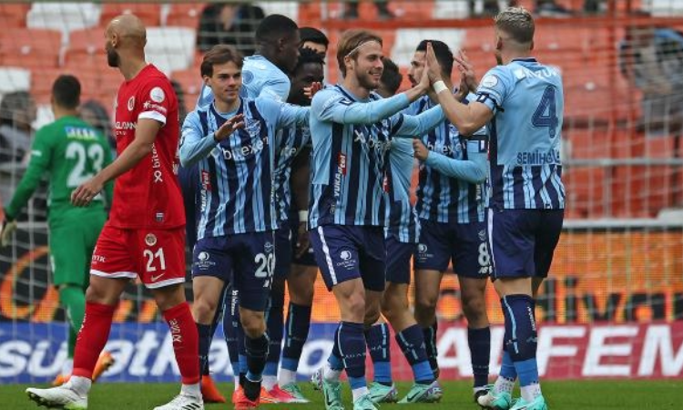 Adana Demirspor’un galibiyet hasreti bitti