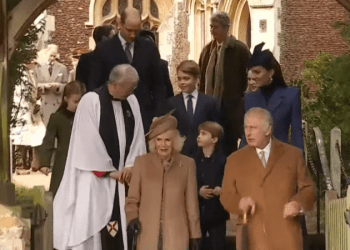 Kraliyet ailesi, Noel’i Sandringham House’da geçirdi