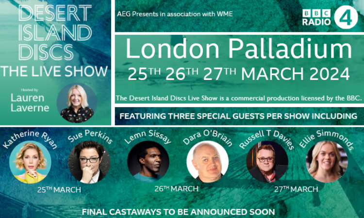 Radyo 4 efsanesi ‘Desert Island Discs’ West End’de