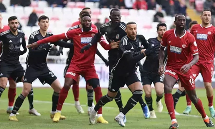 Beşiktaş, Sivas deplasmanında buz tuttu