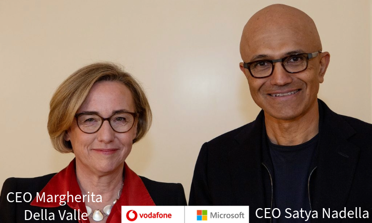 Microsoft ve Vodafone, stratejik işbirliği için 10 yıllık anlaşma imzaladı