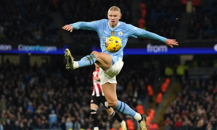 Manchester City evinde kazandı, Haaland tarihe geçti