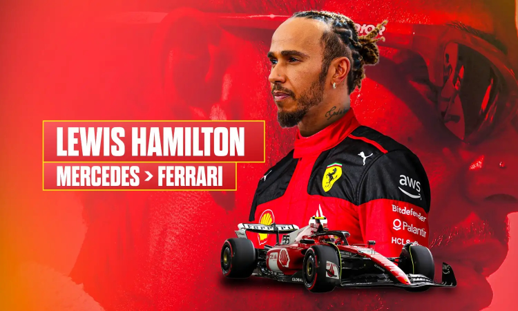 Formula 1 tarihinin en büyük transferi; Lewis Hamilton, Ferrari’de