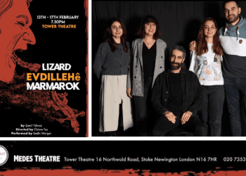 Londra’da ki ilk Kürt tiyatrosunun, ilk oyunu gösterimde!