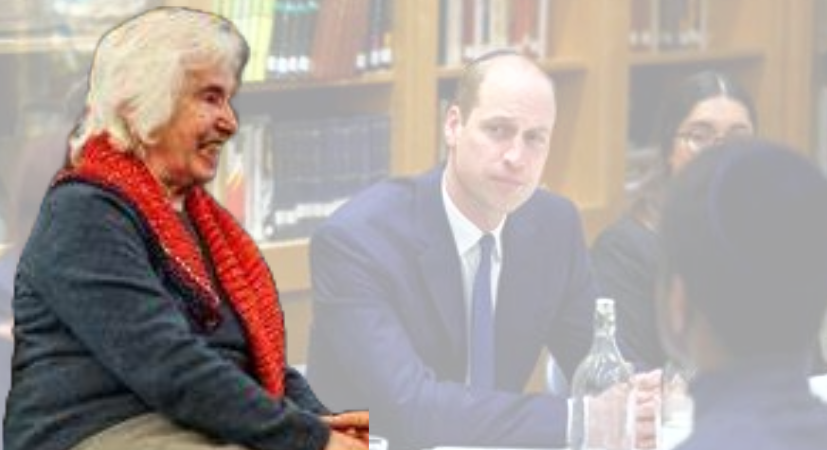William, kamu görevlerine dönüşünde bir Holokost kurbanıyla buluştu