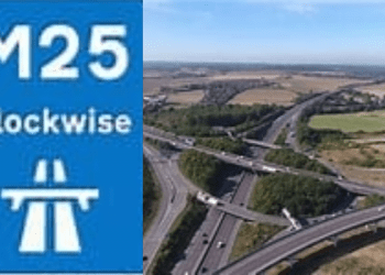 M25’in bir bölümü bu hafta sonu trafiğe kapatıldı!