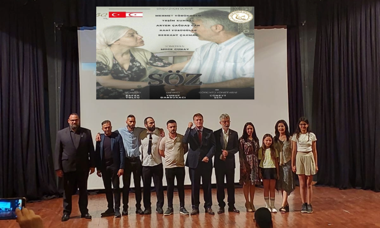 ‘Söz’ adlı kısa filmin galası başkent Lefkoşa’da yapıldı
