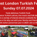 ‘7. Batı Londra Türk Festivali’, 7 Temmuz’da, Springwest Academy’de