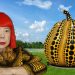 Dünyaca ünlü Yayoi Kusama’nın dev bronz Balkabağı, Londra’da sergileniyor