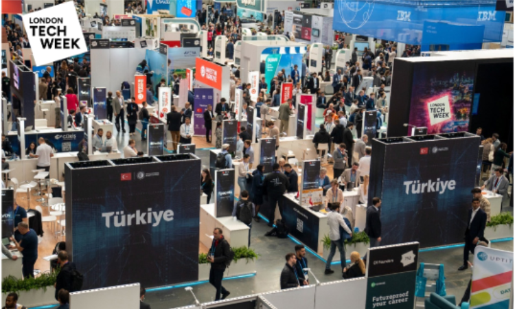 Türk teknoloji firmaları, Olympia’da düzenlenen London Tech Week’te
