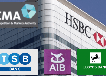 İngiltere’de dört büyük ana cadde bankası CMA kurallarını çiğnedi